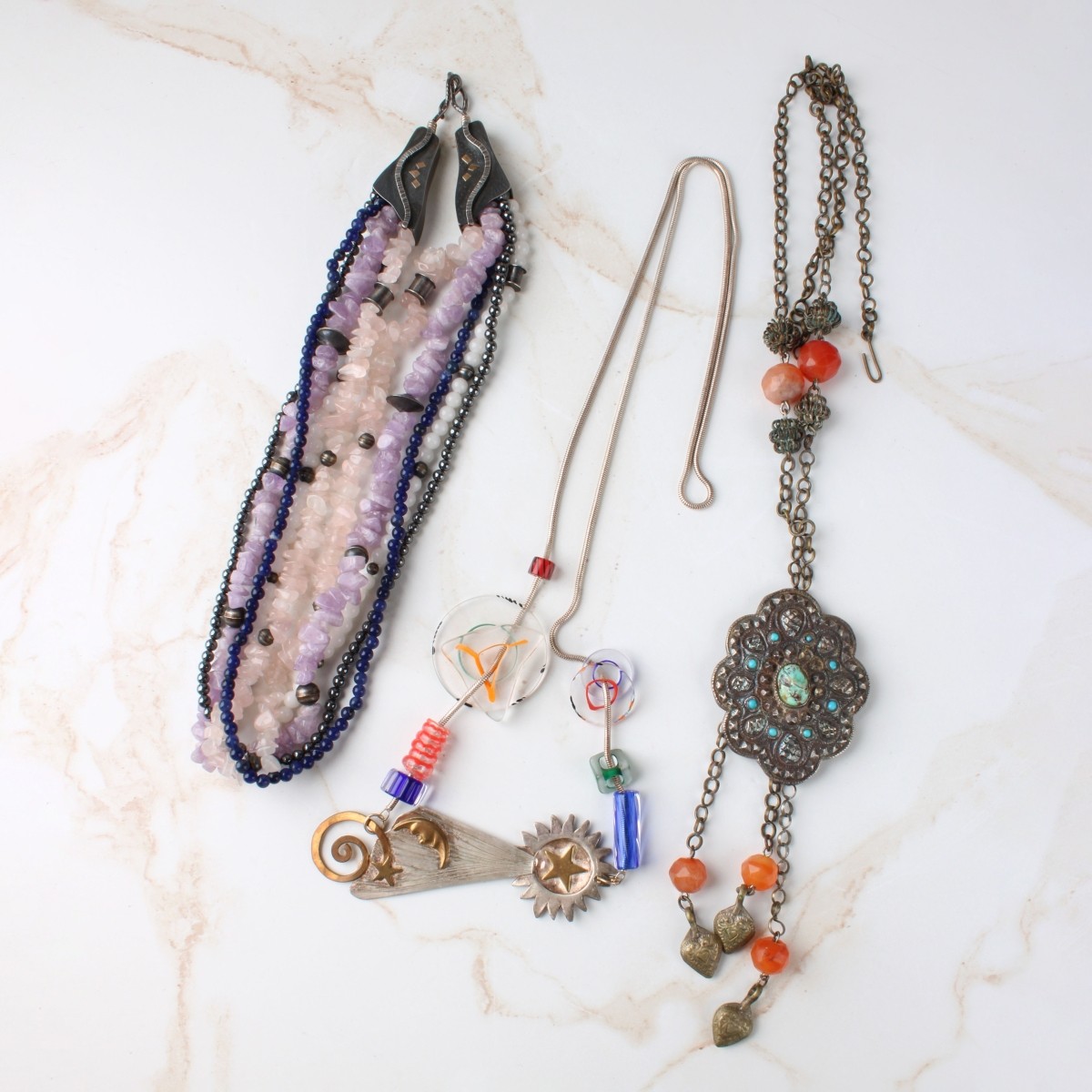 Silver Necklaces
