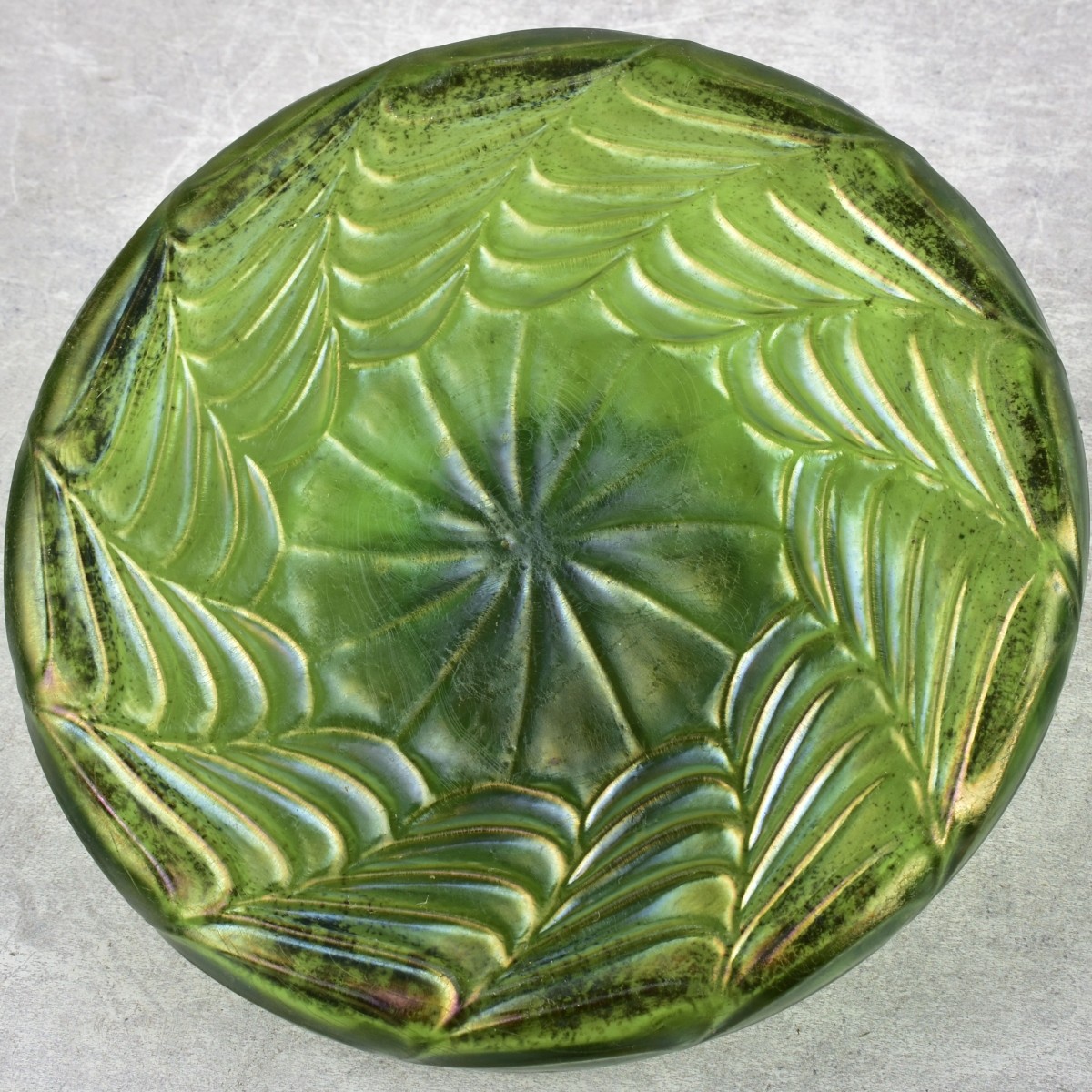 Circa 1900 Wilhelm Kralik Inkwell and Vase