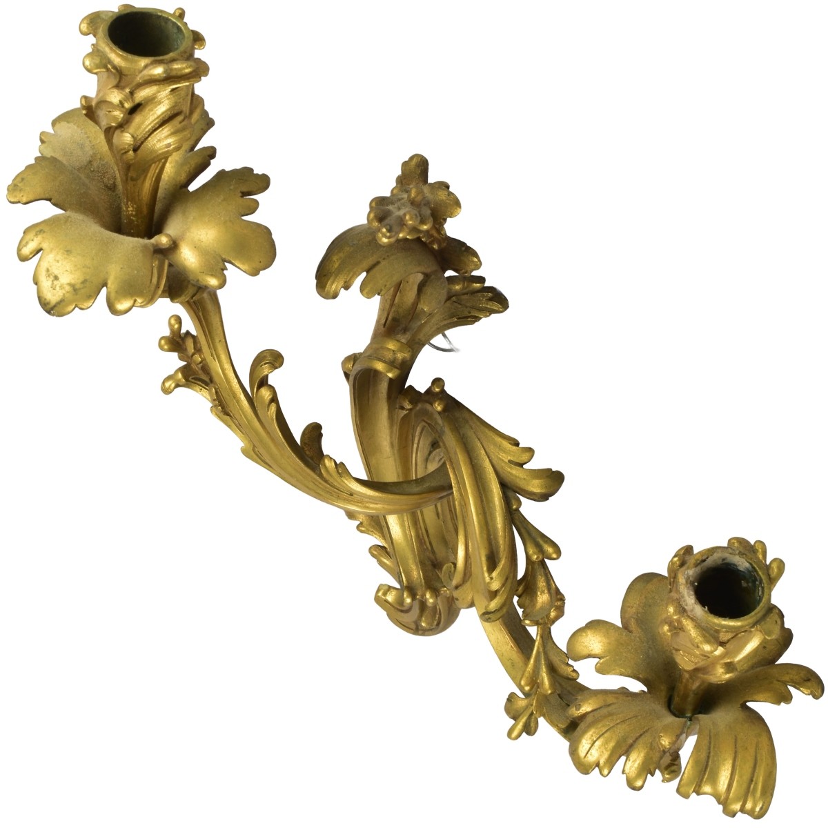 Pair Louis XV Style Rococo Sconces