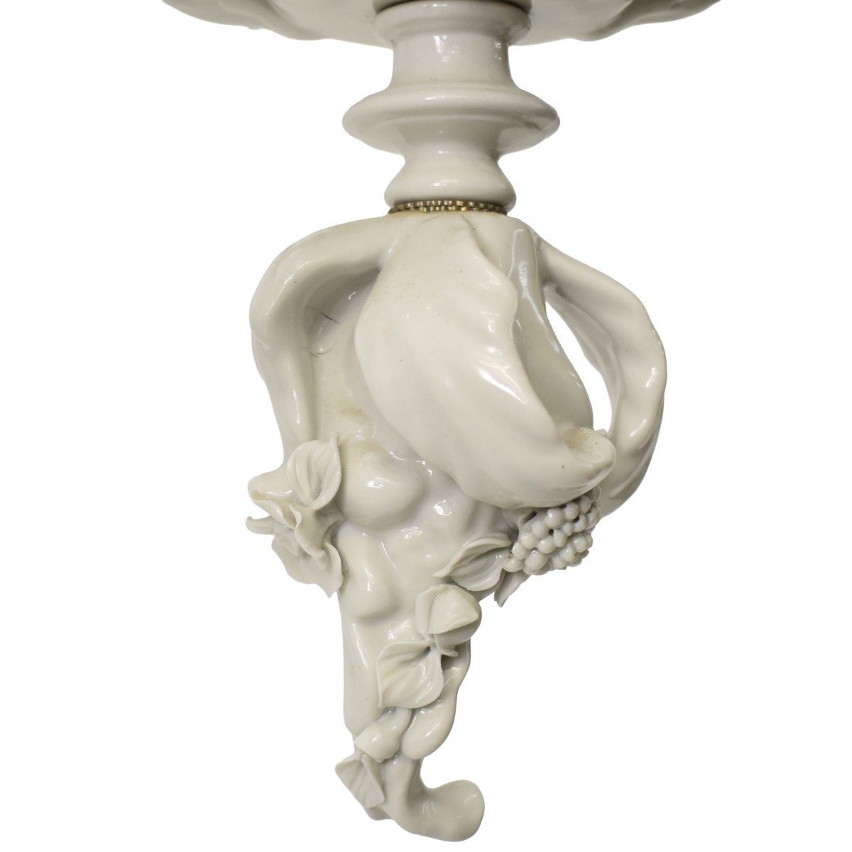 Vintage Capodimonte Porcelain Chandelier