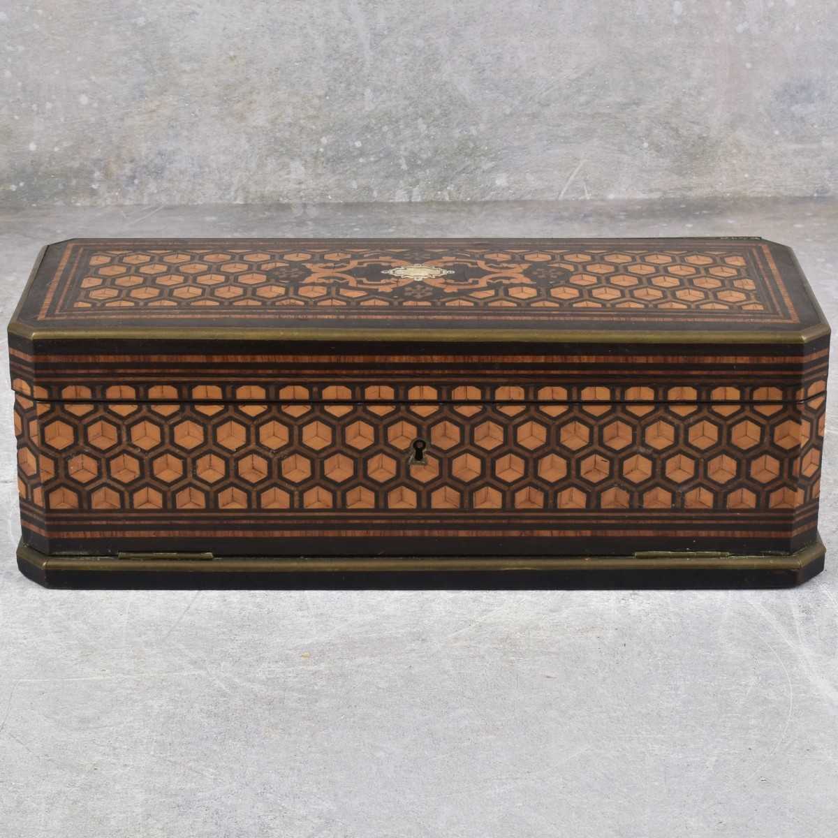 Antique Marquetry Box