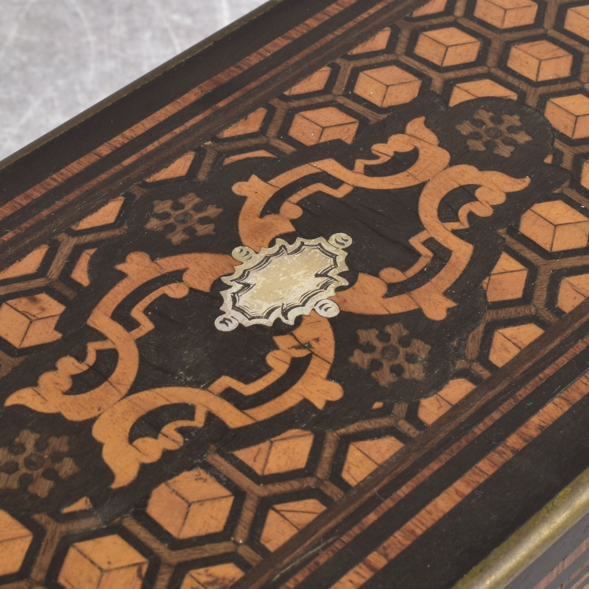 Antique Marquetry Box