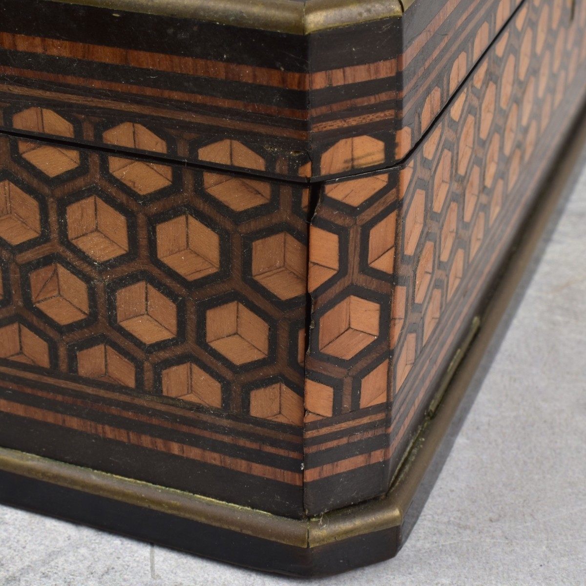 Antique Marquetry Box