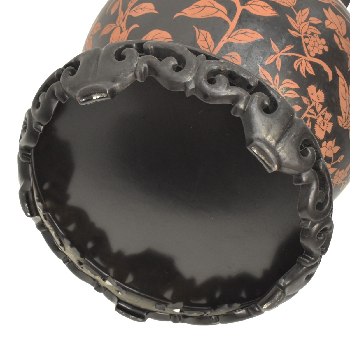 Pair of Large Resin Vases
