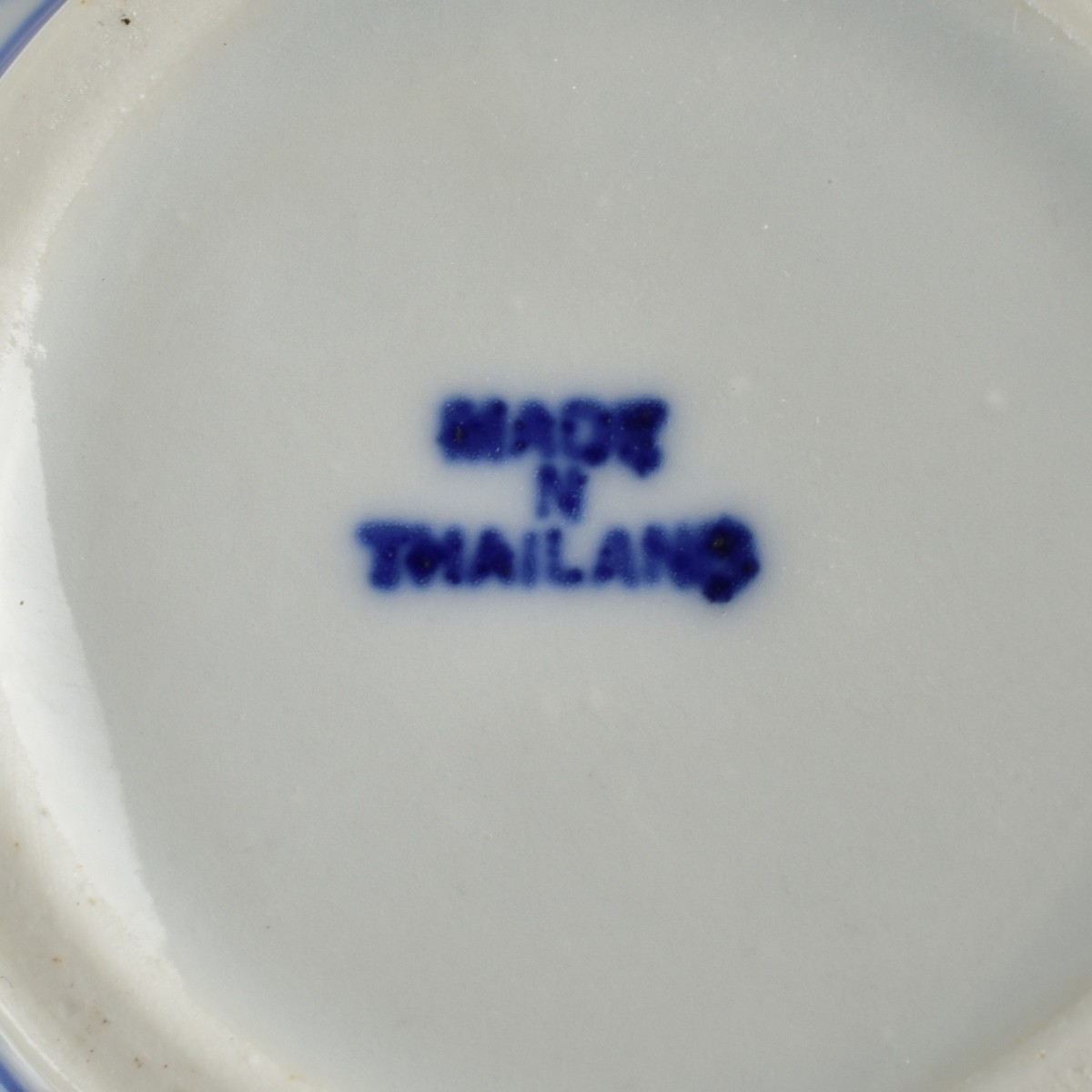 Thai Blue and White Porcelain Serving Pieces