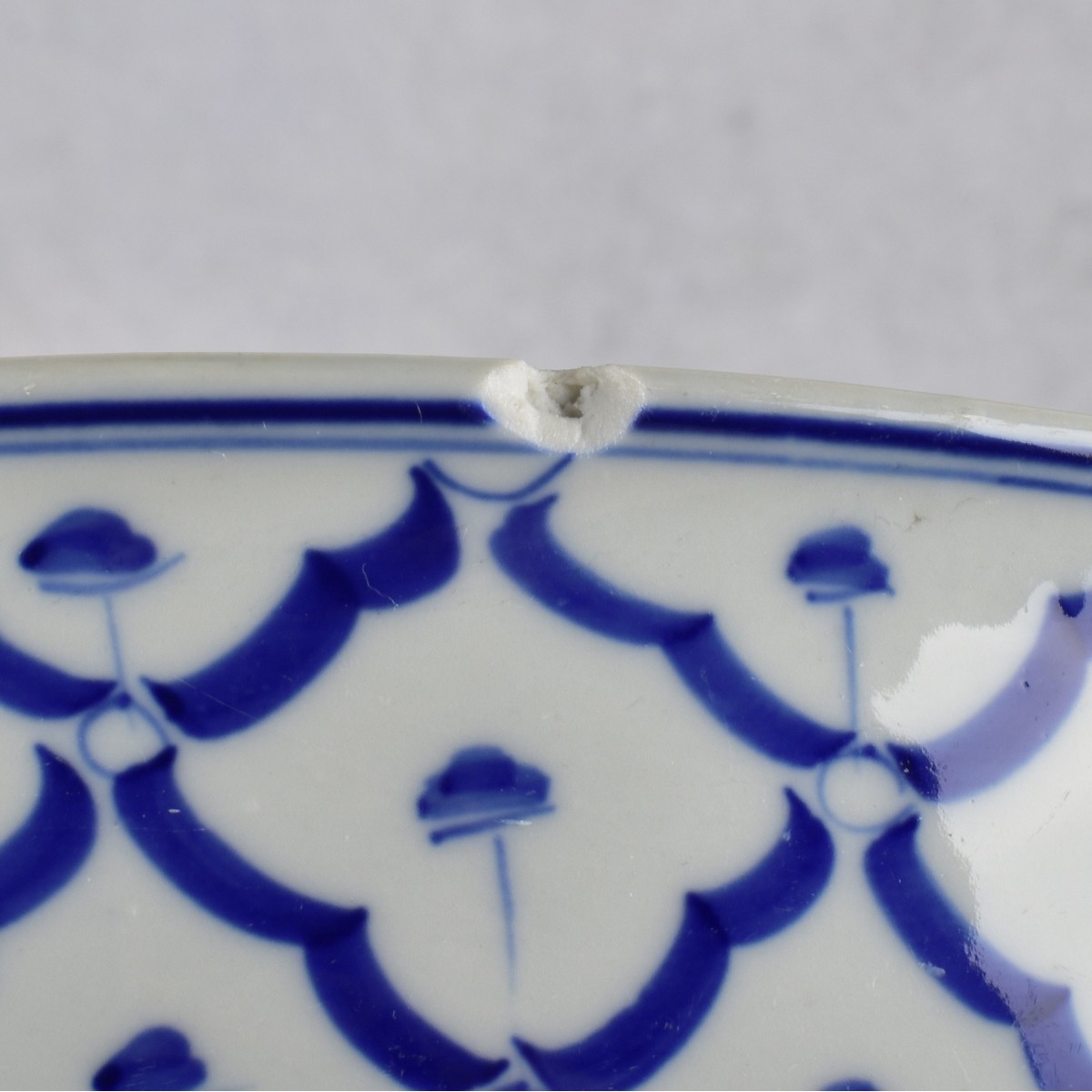Thai Blue and White Porcelain Serving Pieces