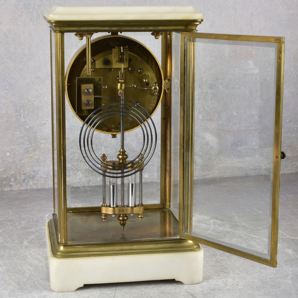 Antique French Regulator Clock