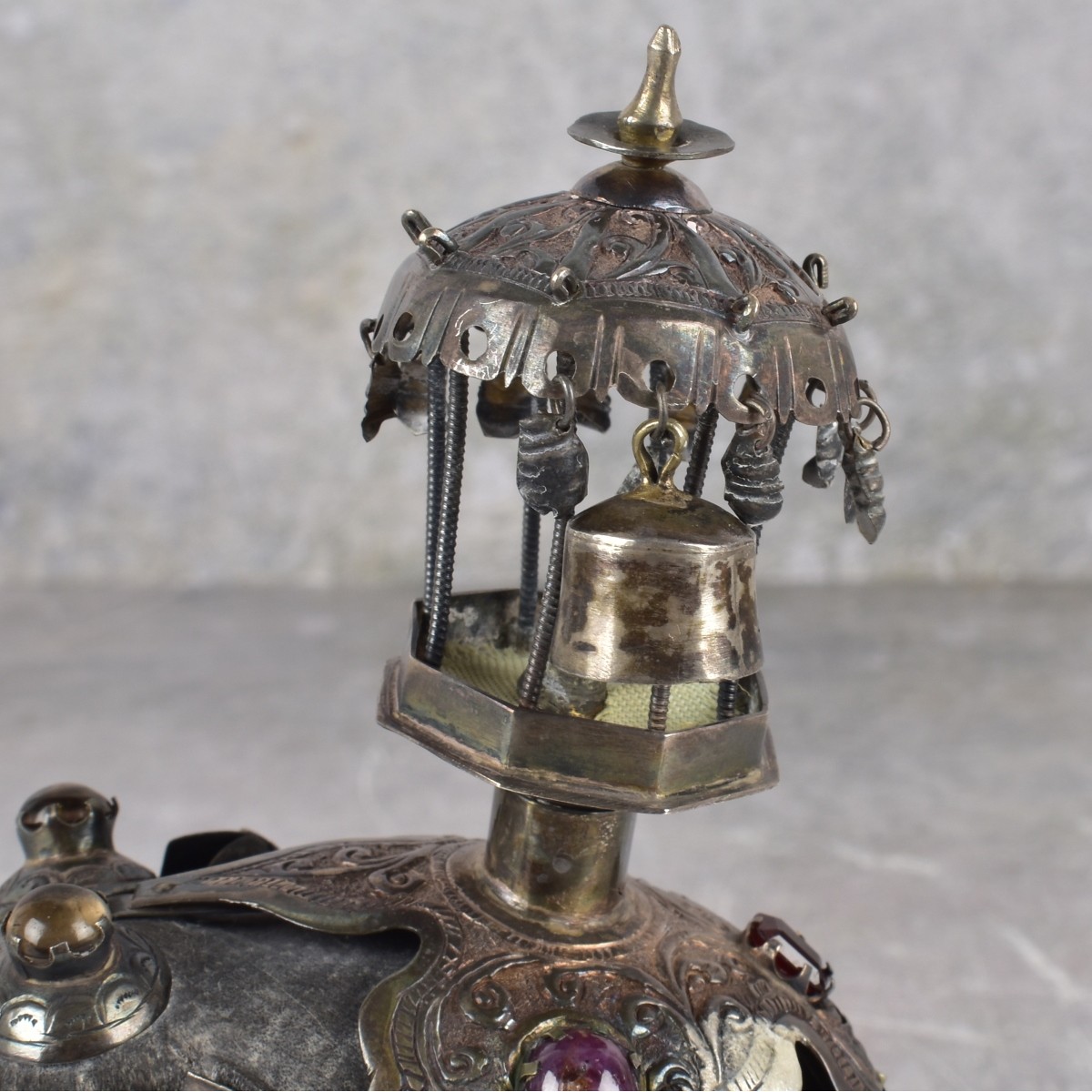 Antique Asian Silver Elephant