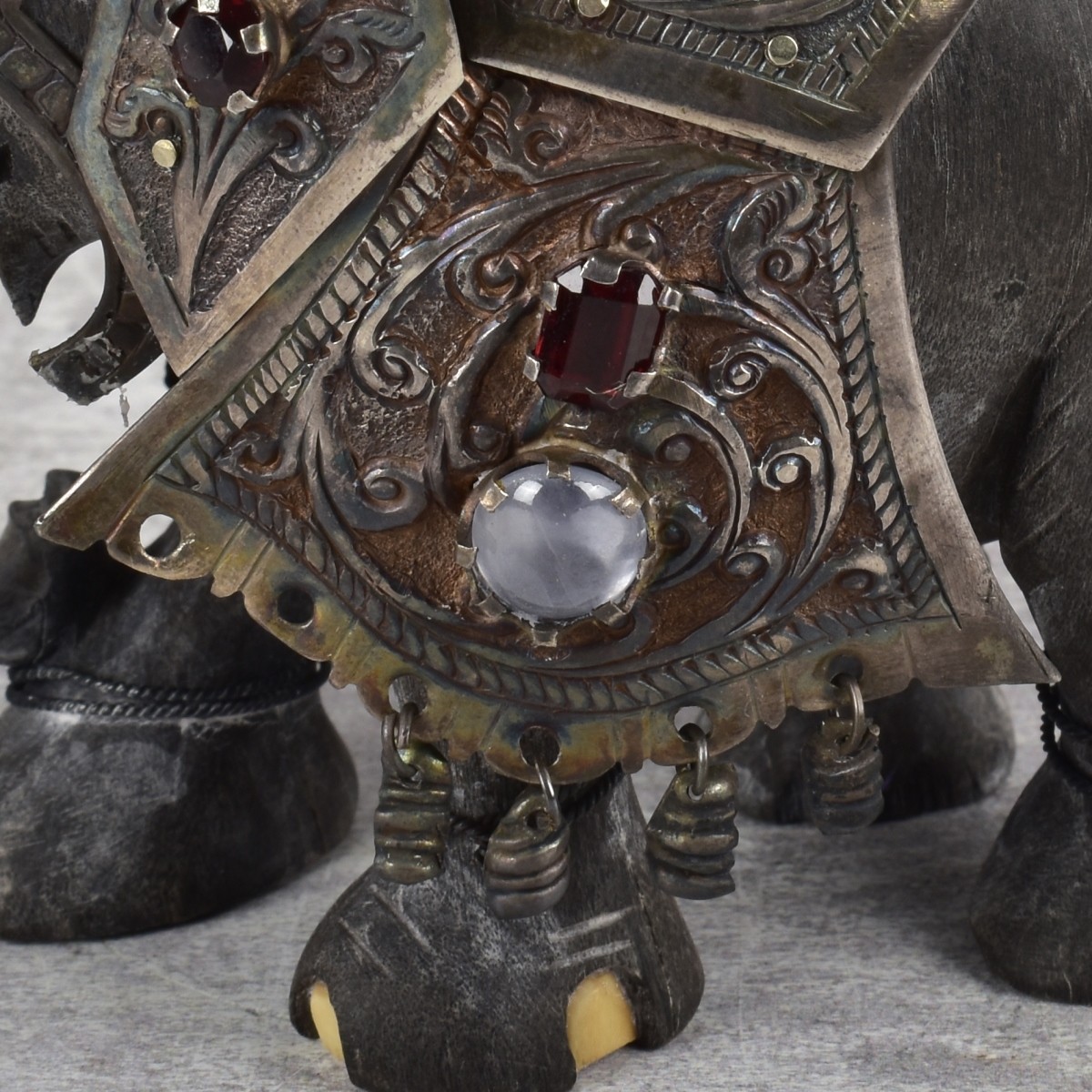 Antique Asian Silver Elephant