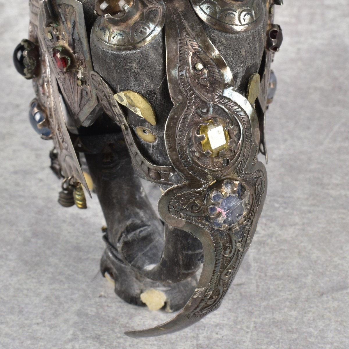 Antique Asian Silver Elephant