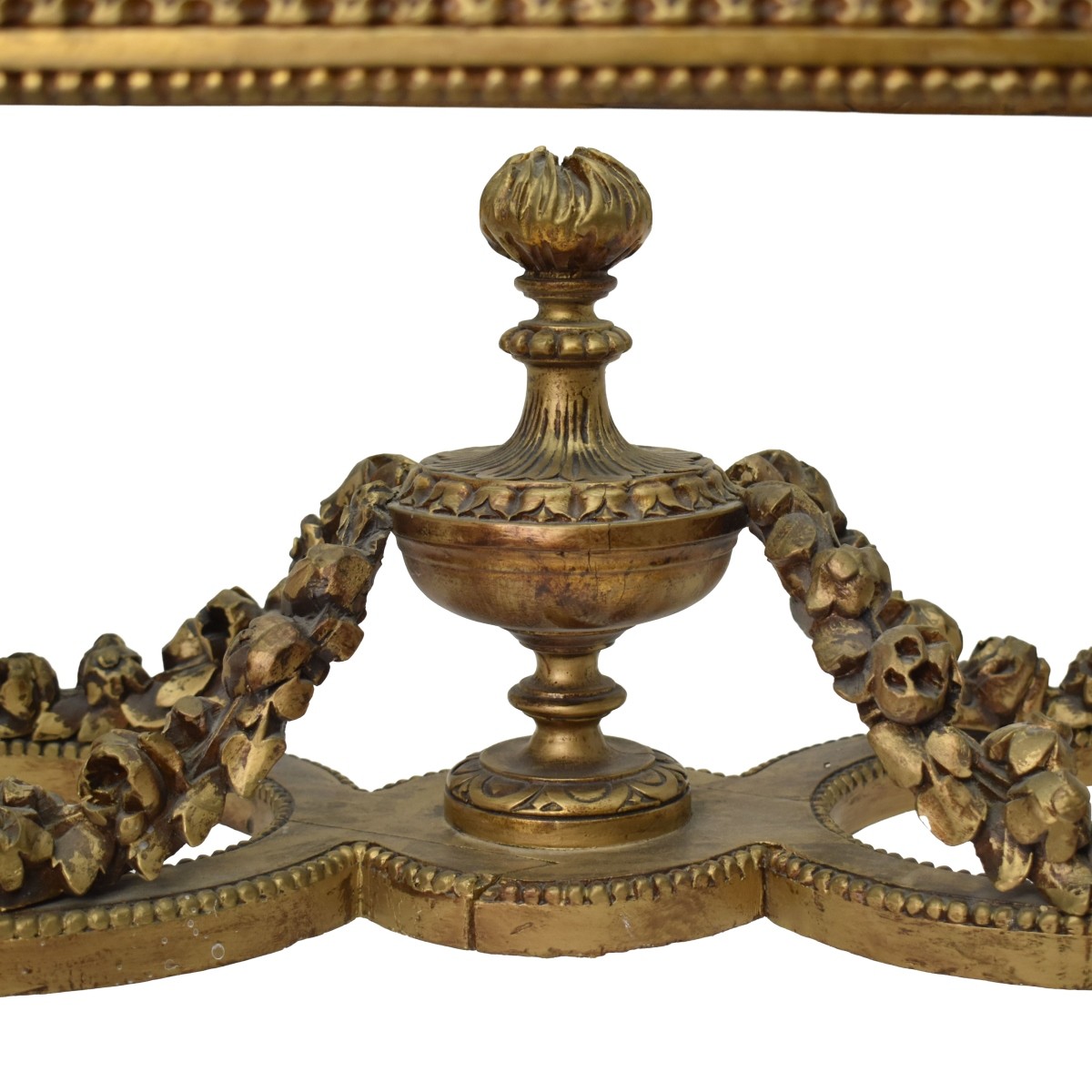 Carved and Gilt Wood Table Base