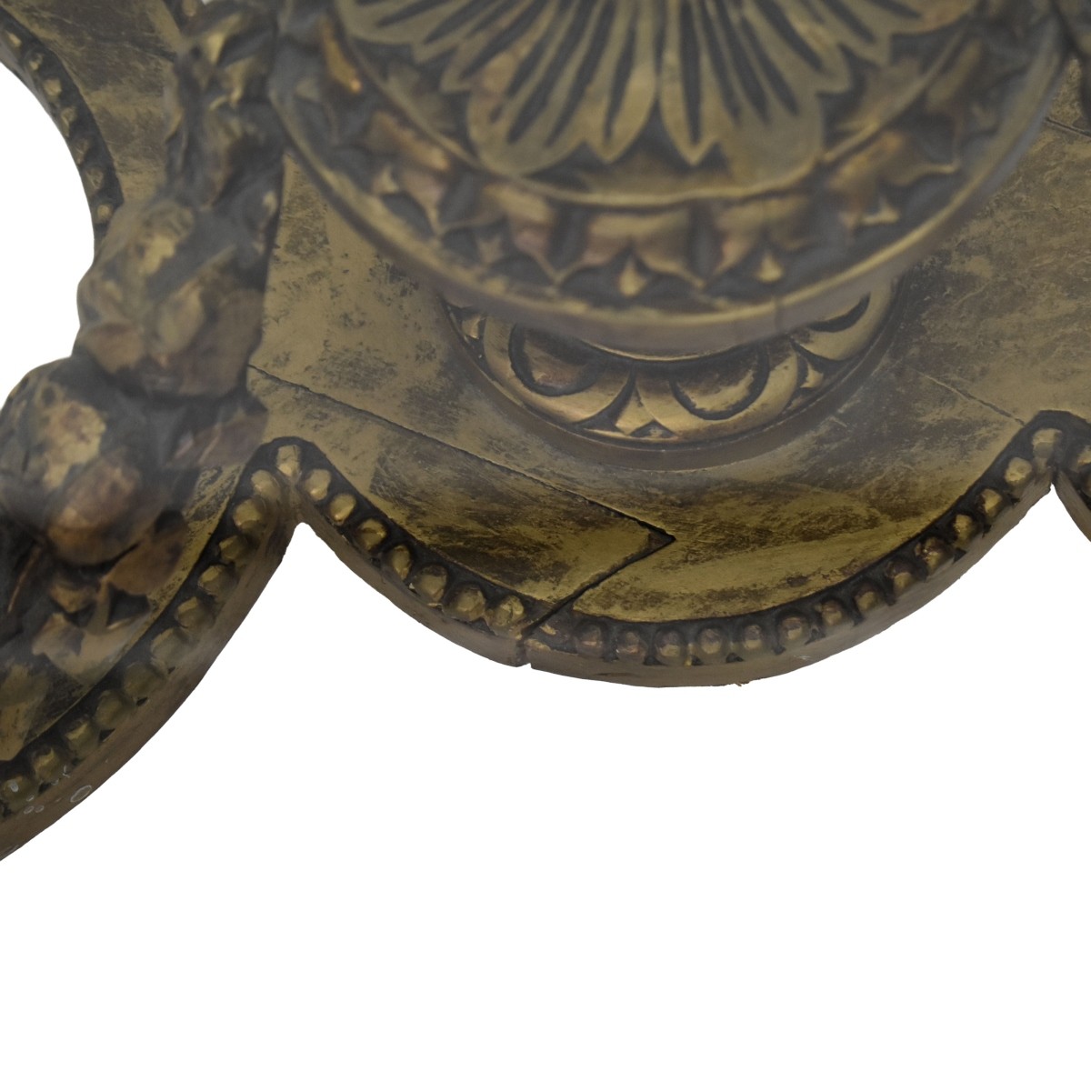 Carved and Gilt Wood Table Base