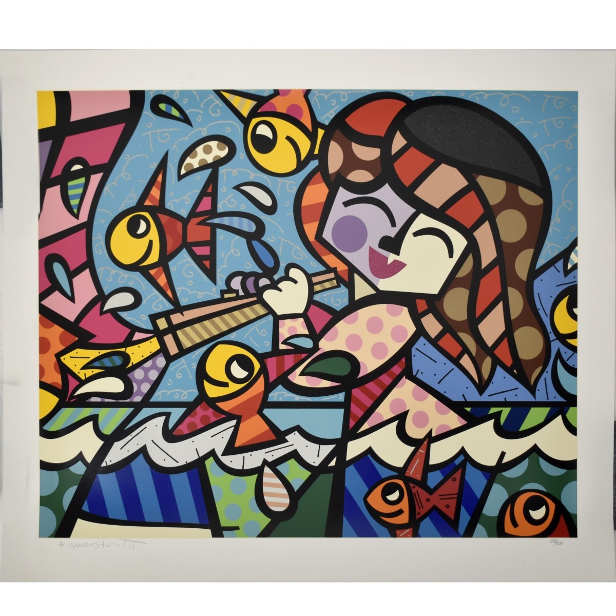 Romero Britto, Brazilian/American (b. 1963)