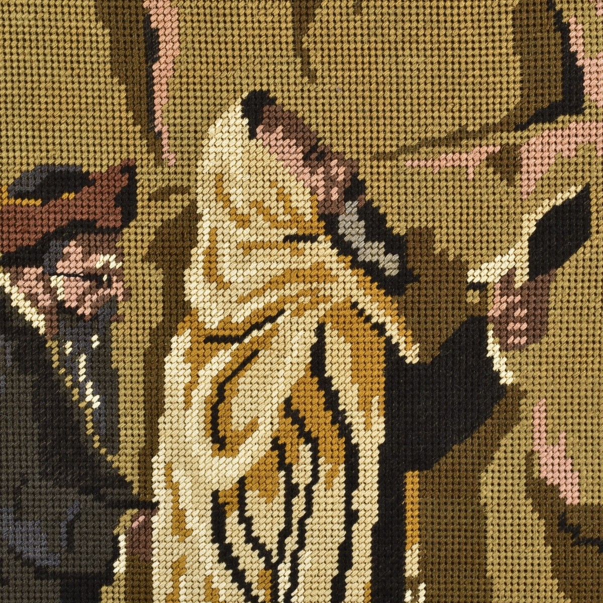 Vintage Tapestry of the Wailing Wall