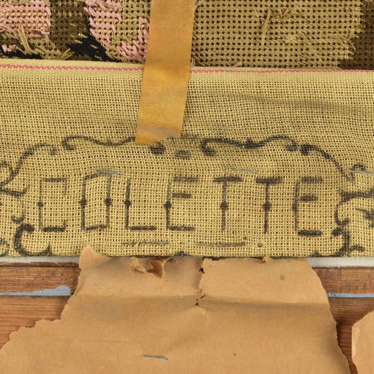 Vintage Tapestry of the Wailing Wall