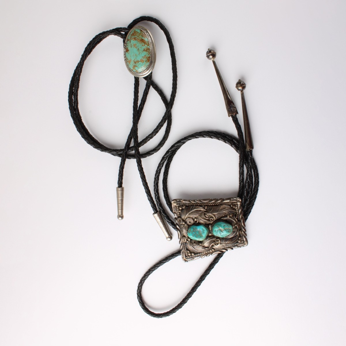 Vintage Native American Bolo Ties