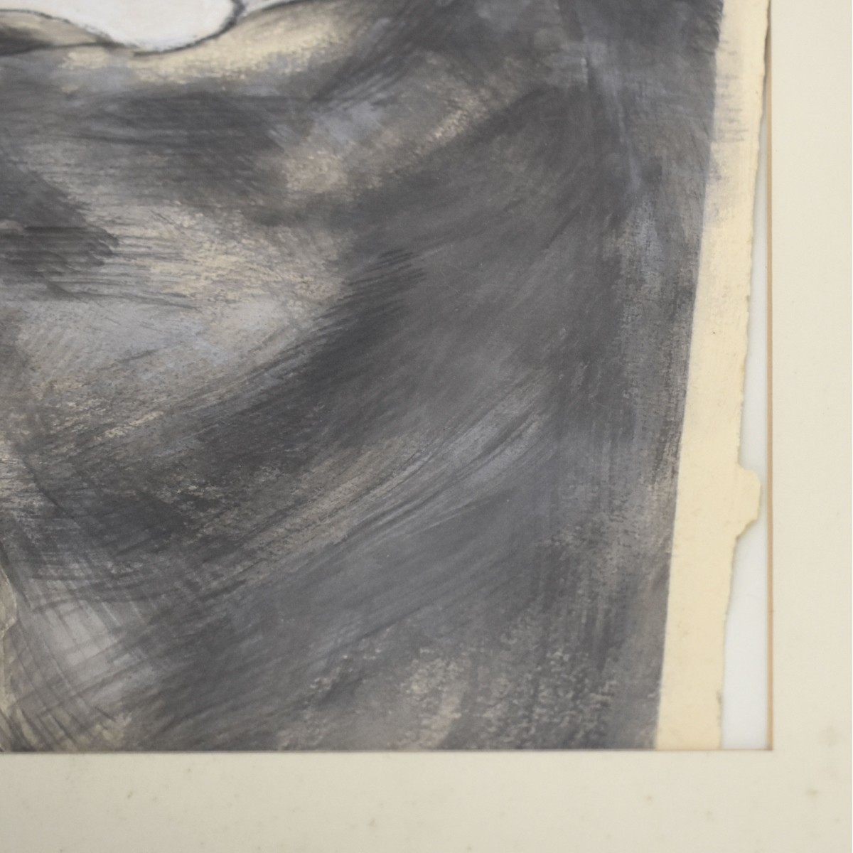 Charcoal Study of a Figure