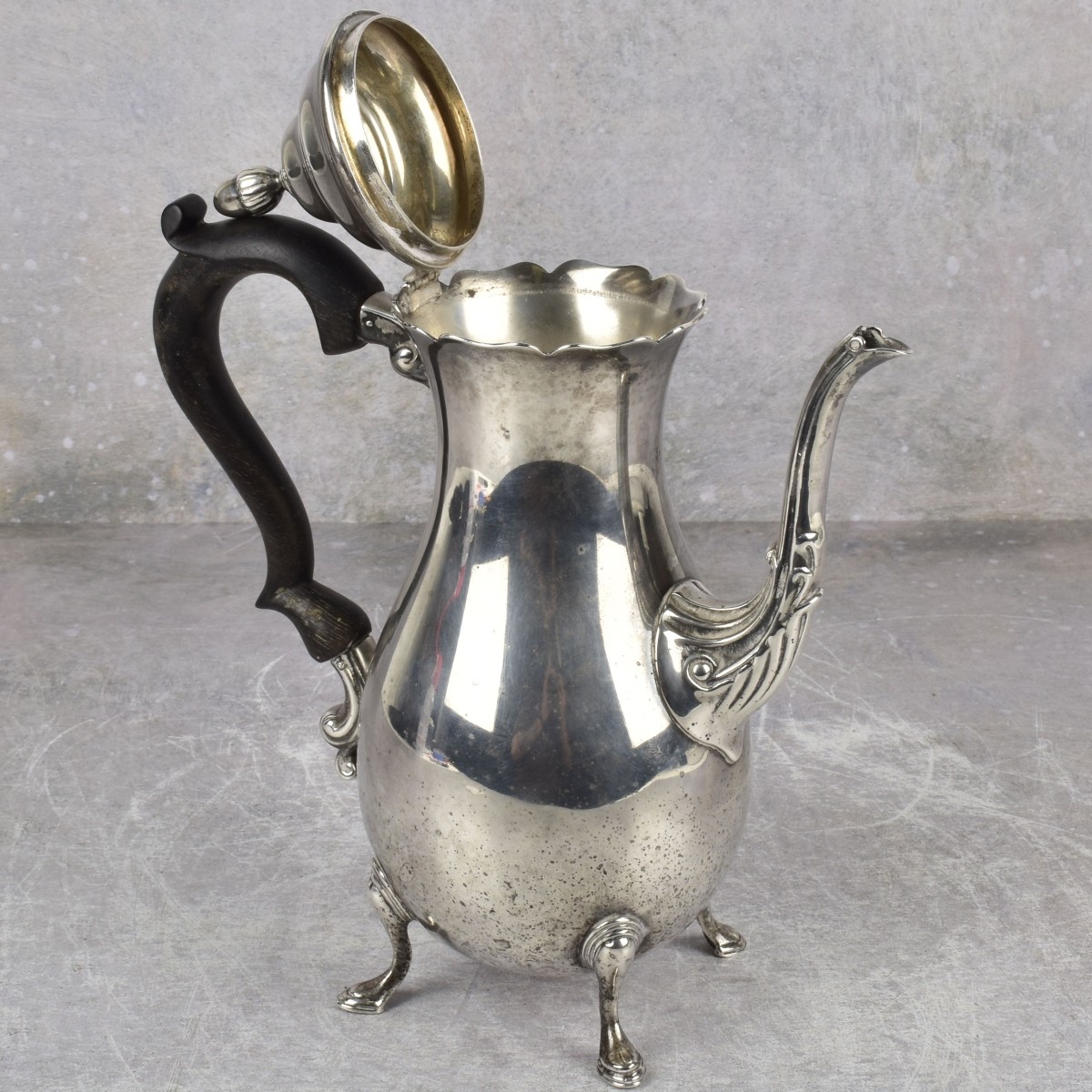 Antique Sterling Silver Tea Pot