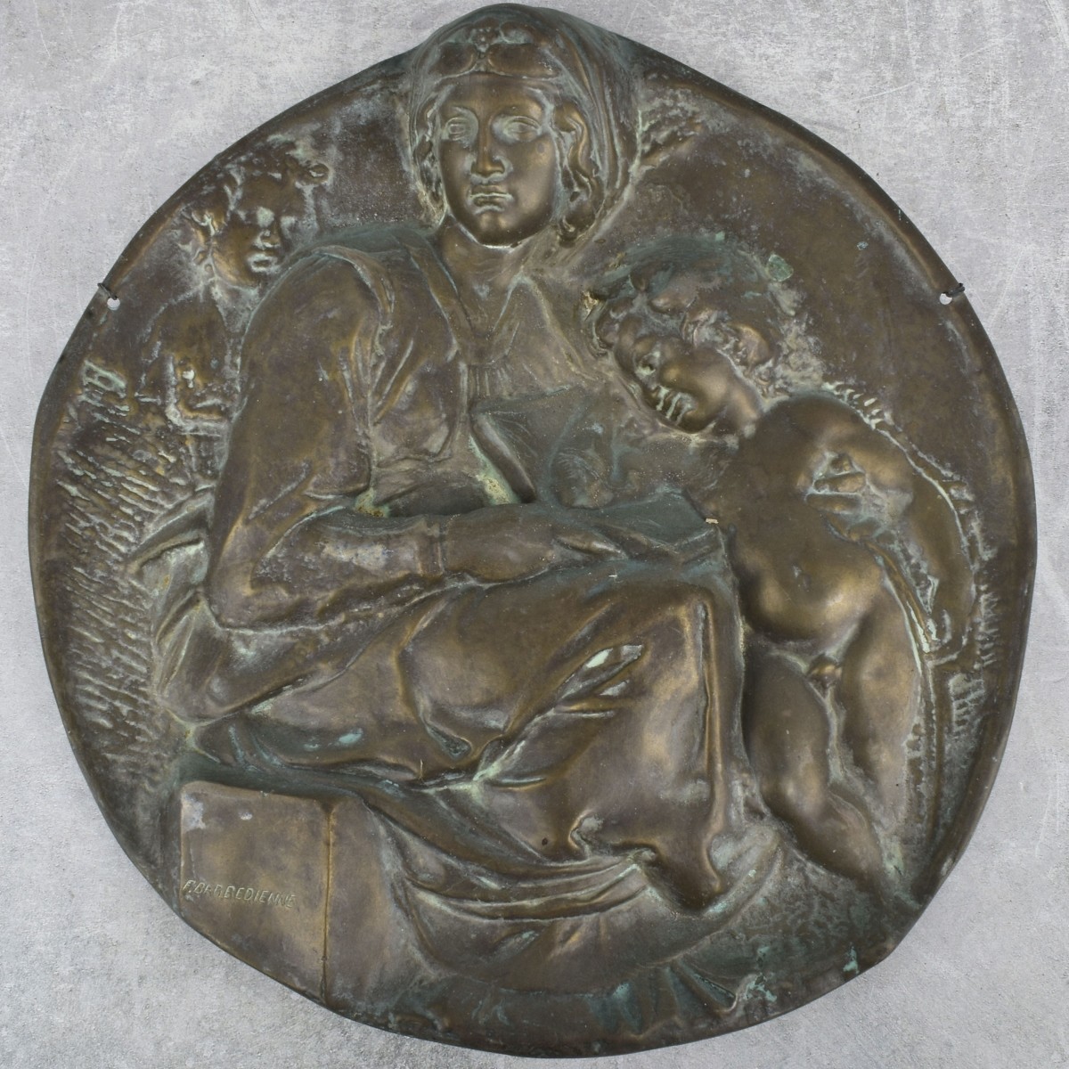 Bronze Relief Wall Plaque