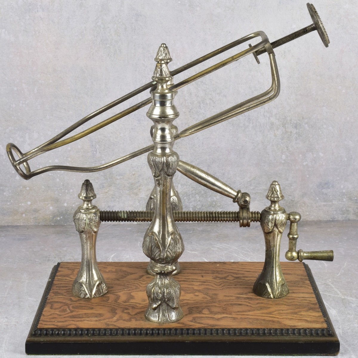 Vintage Silver Plate Wine Cradle/Pourer