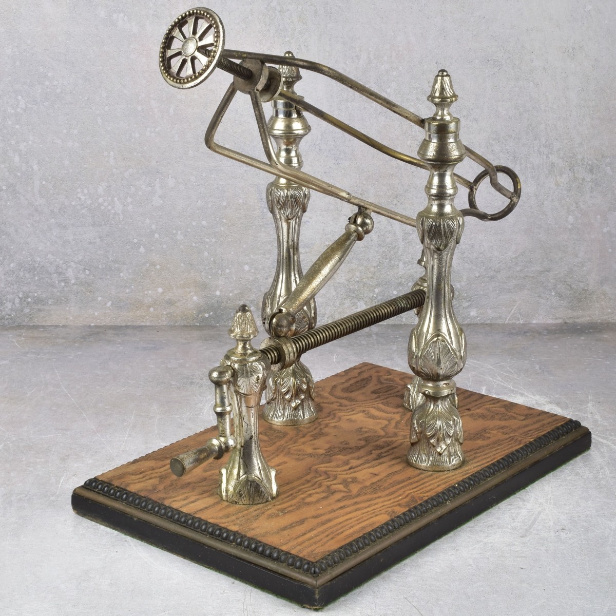 Vintage Silver Plate Wine Cradle/Pourer