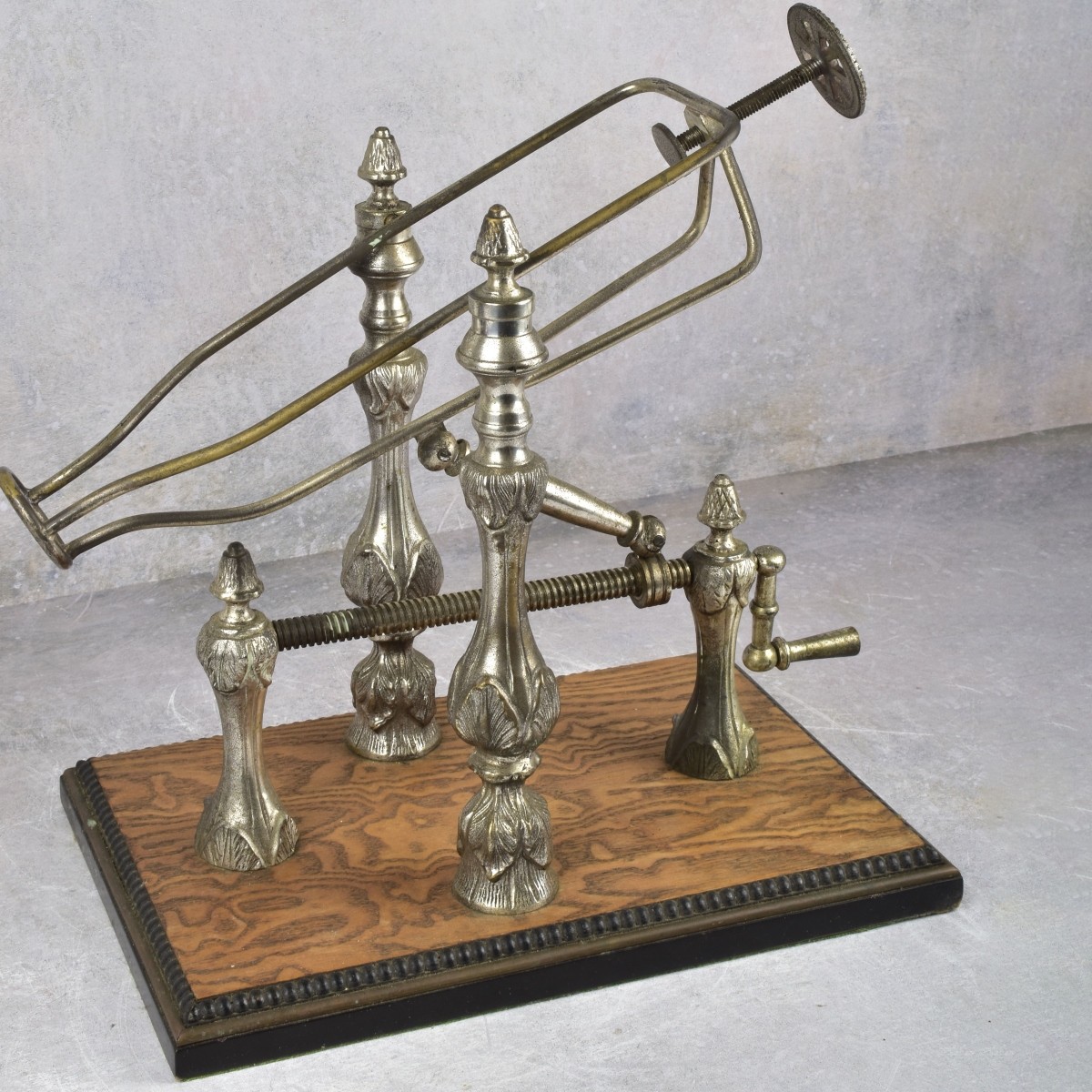 Vintage Silver Plate Wine Cradle/Pourer