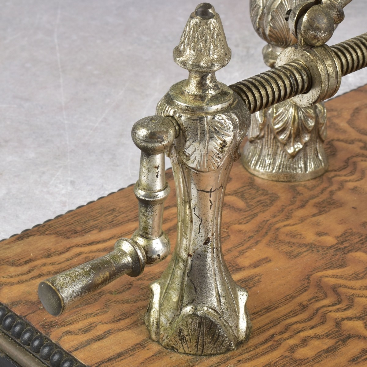 Vintage Silver Plate Wine Cradle/Pourer
