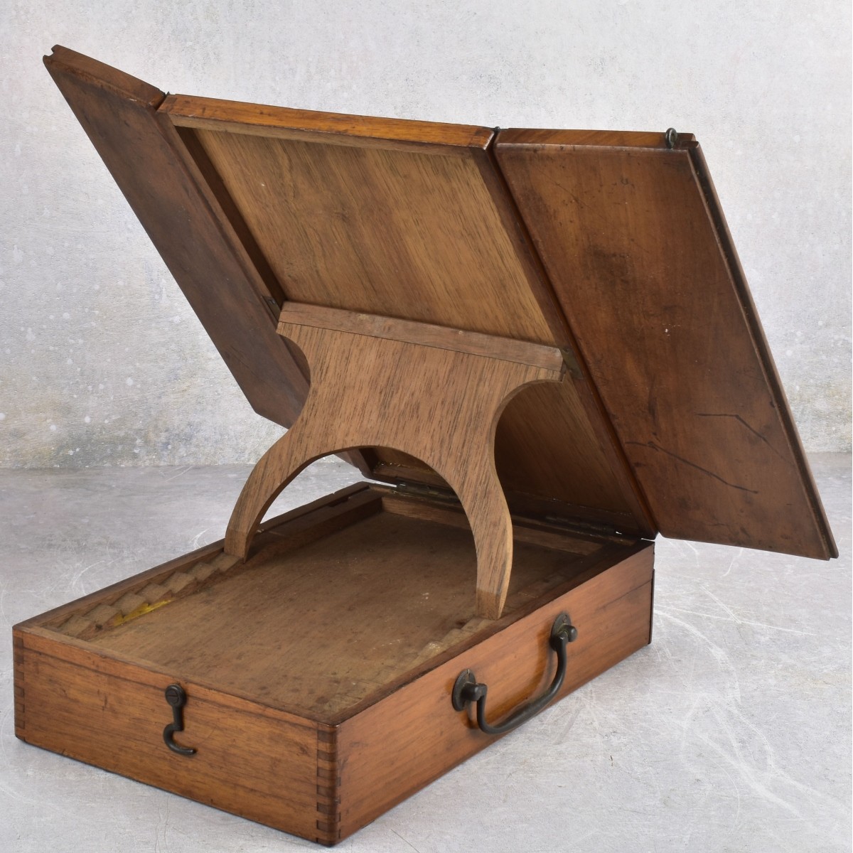 Antique Artist Box with Easel