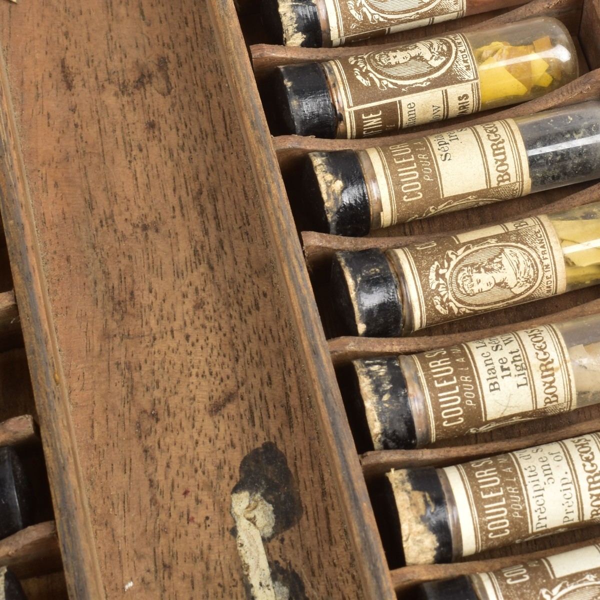 Antique Artist Box with Easel