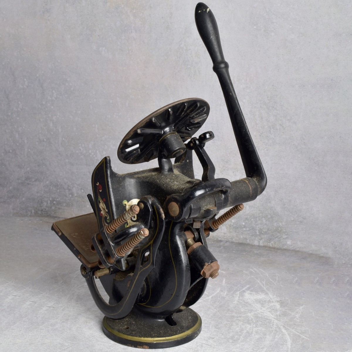 Antique Cast Iron Small Scale Letterpress
