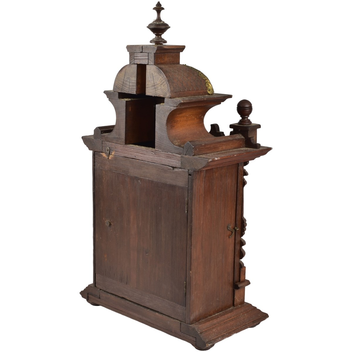 Antique Wood Mantle Clock