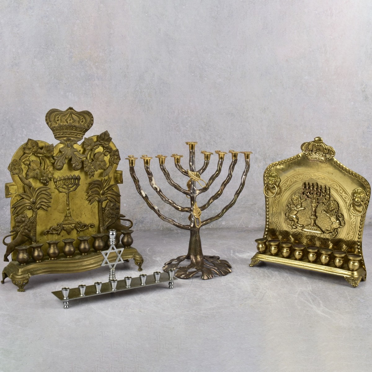 Collection of Menorahs