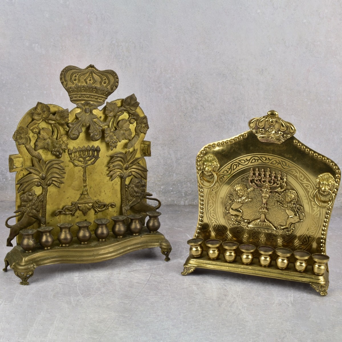 Collection of Menorahs