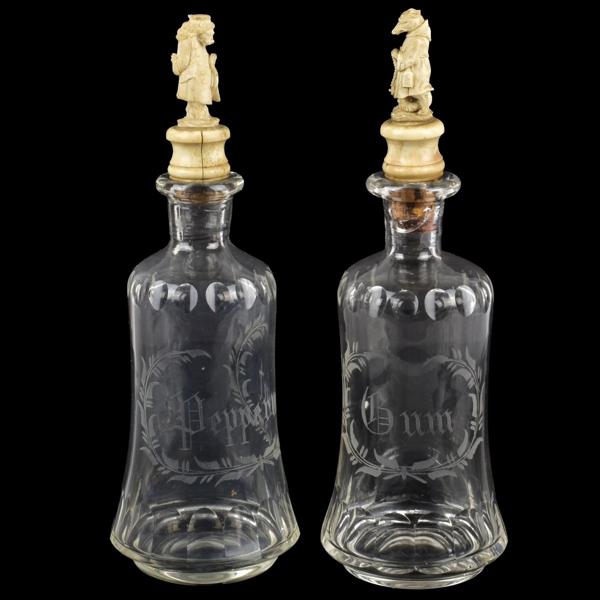 Collection of Antique Bottles