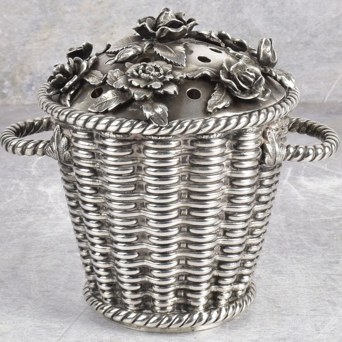 Tiffany & Co. Sterling Silver Pot Pourri Jar