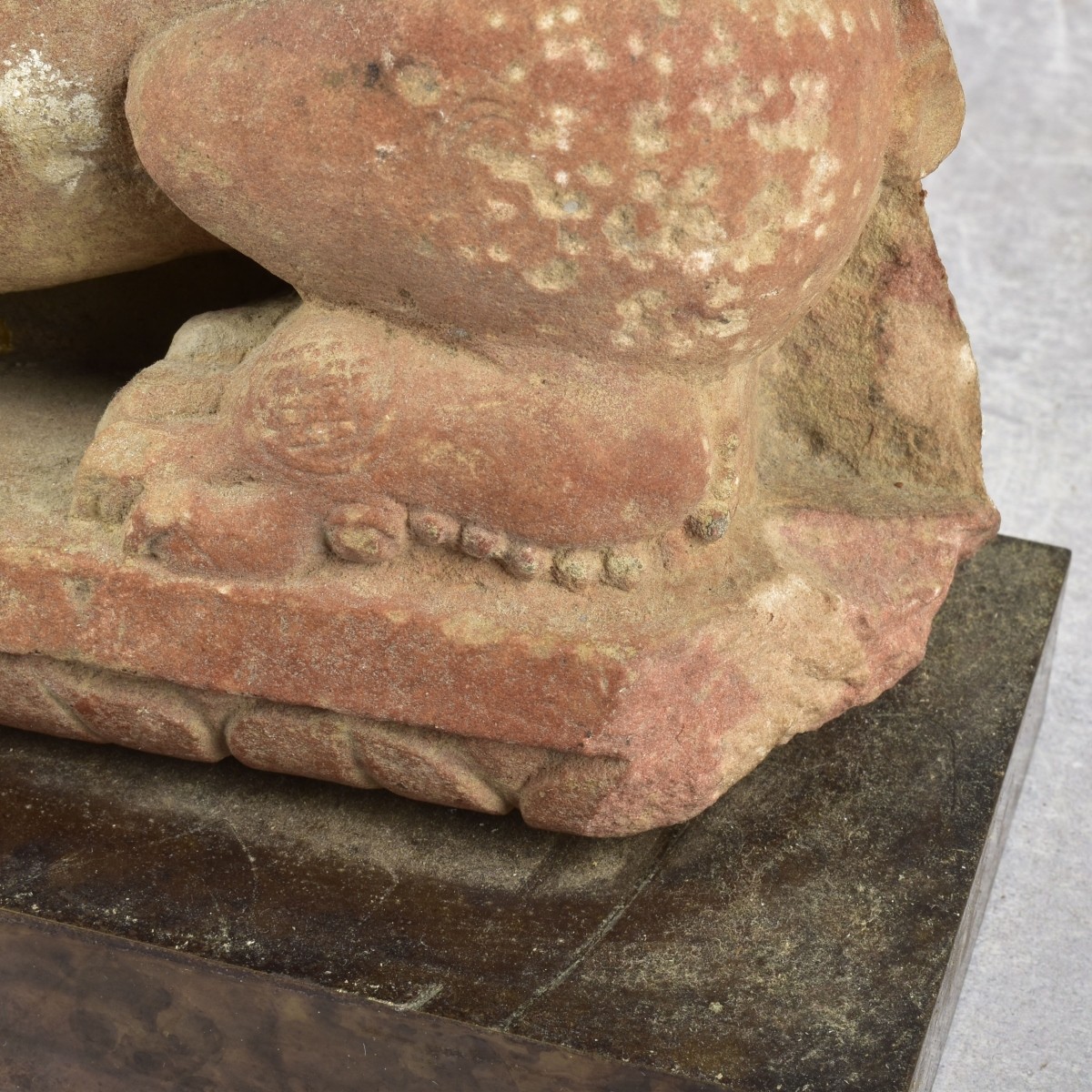 Asian Carved Terra Cotta Figure