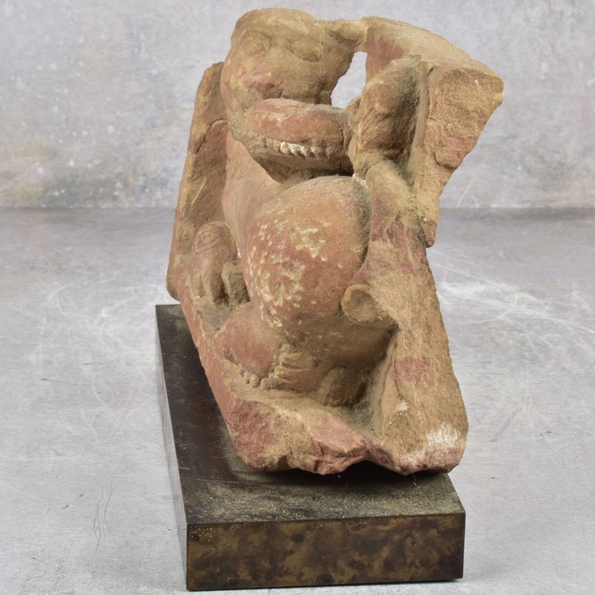 Asian Carved Terra Cotta Figure