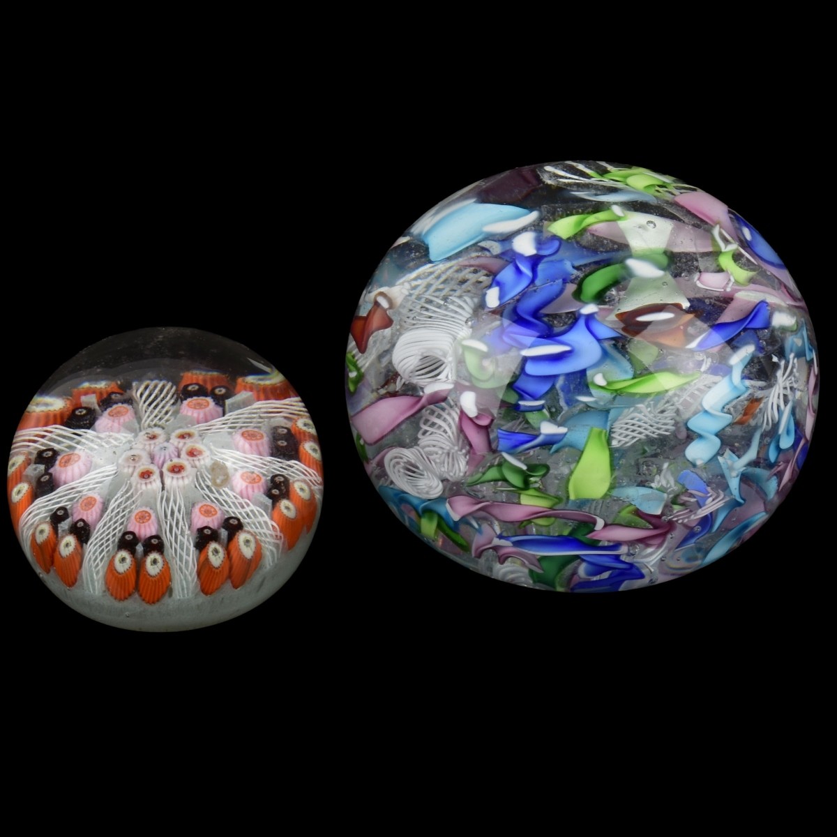 Vintage Murano Glass Paperweights
