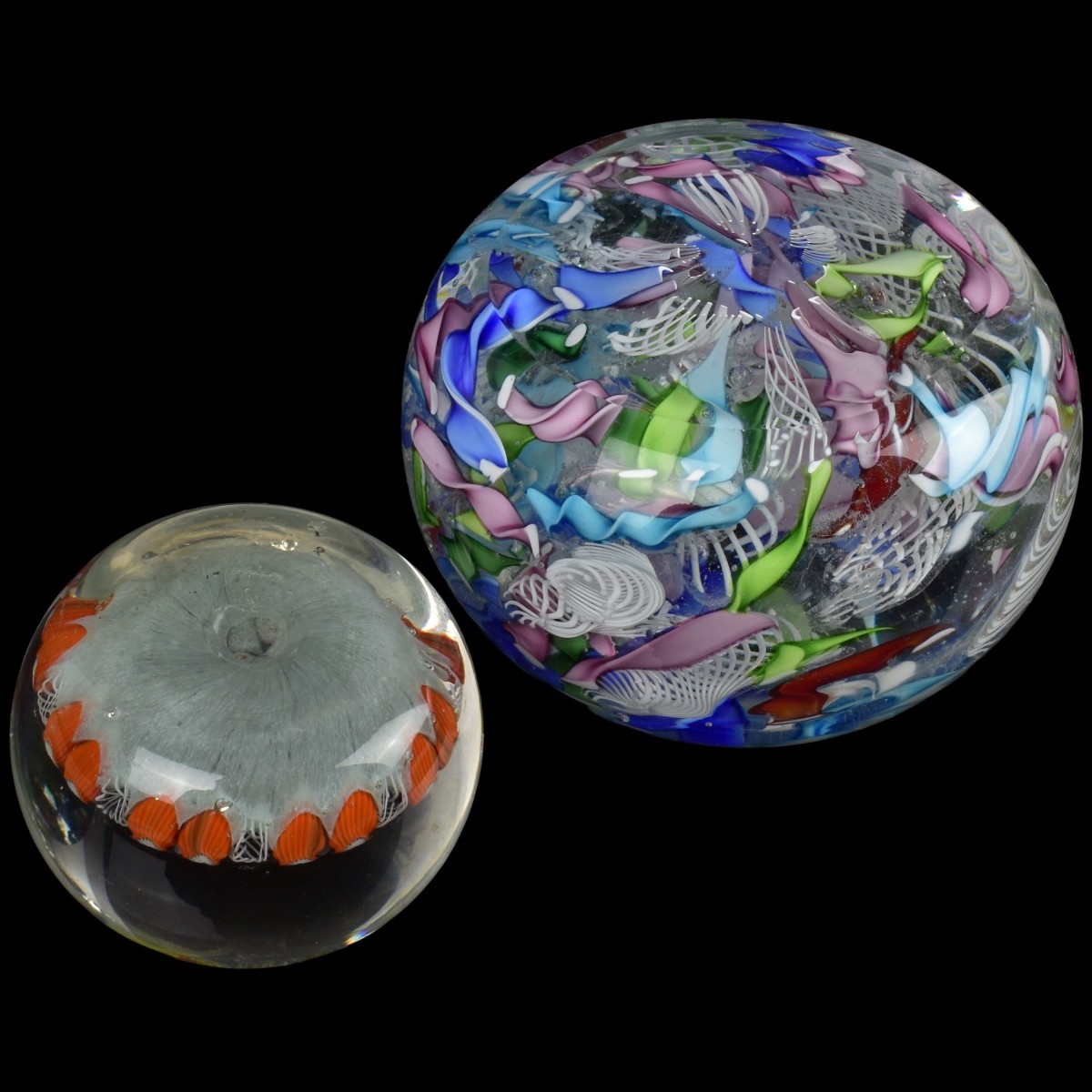 Vintage Murano Glass Paperweights