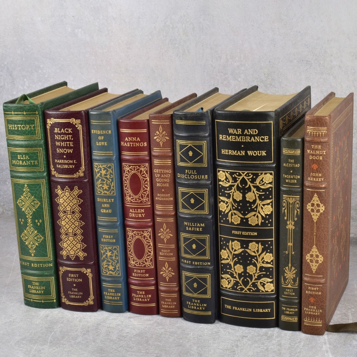 Collection of Franklin Library Hard Cover Books