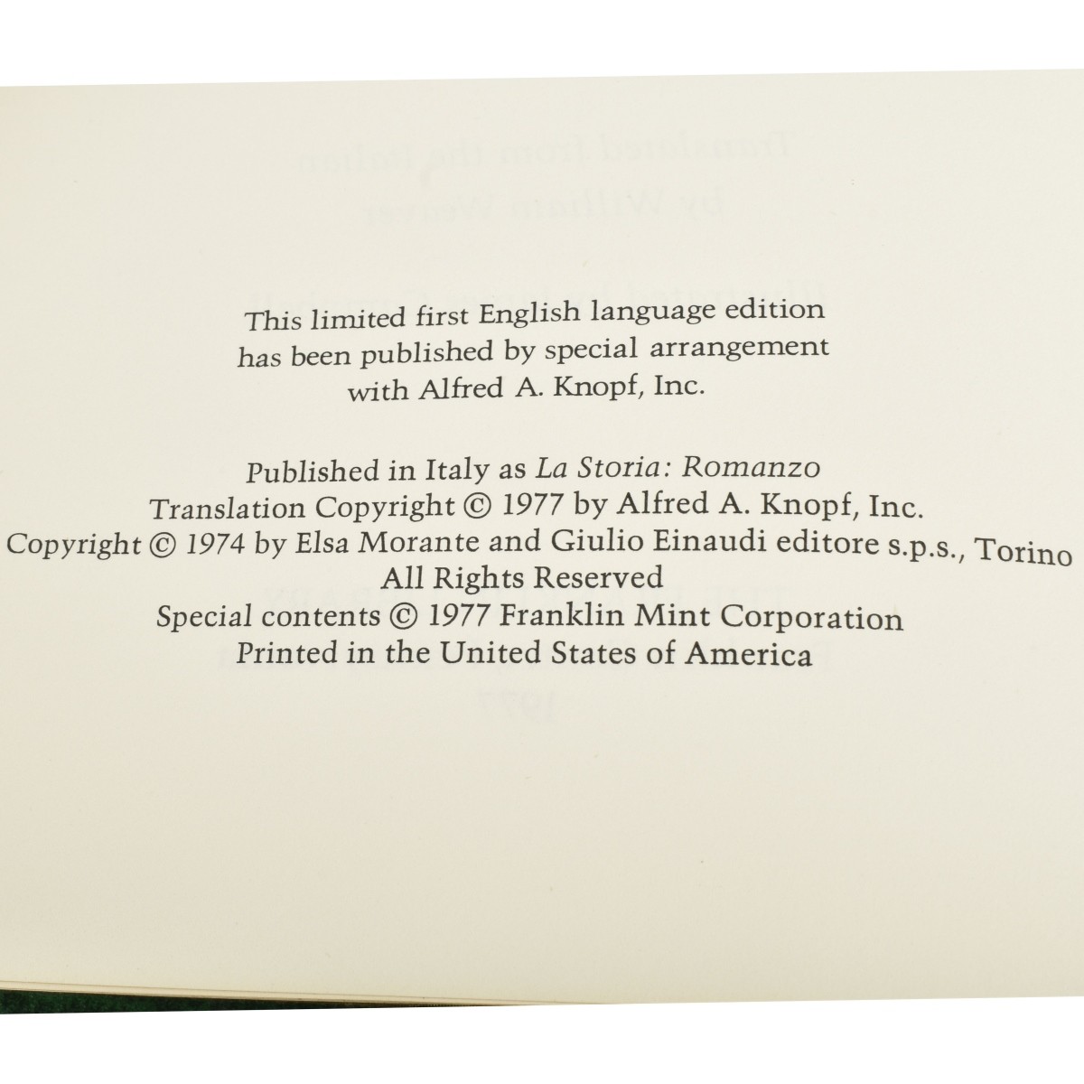 Collection of Franklin Library Hard Cover Books
