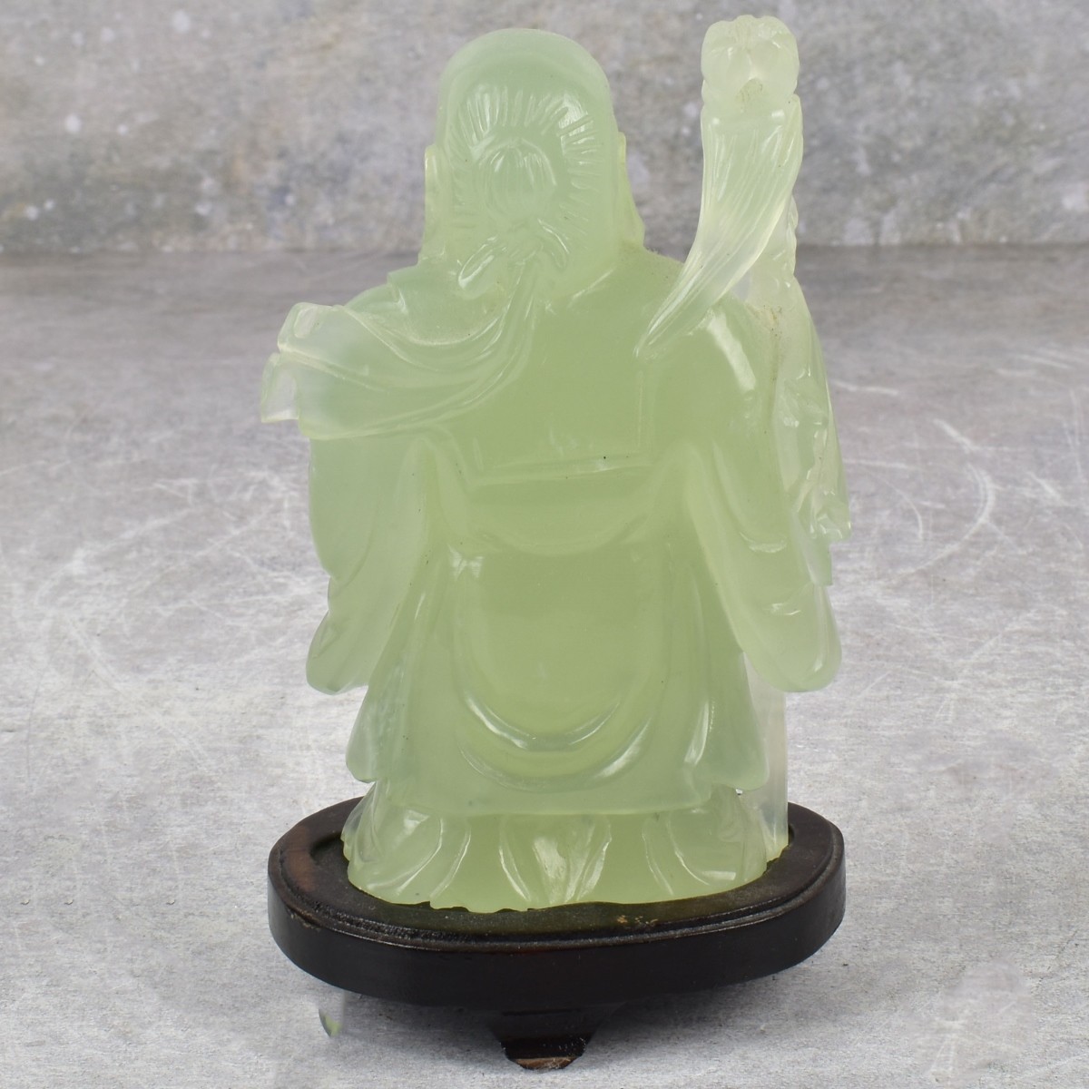 Serpentine Sculptur The God of Longevity