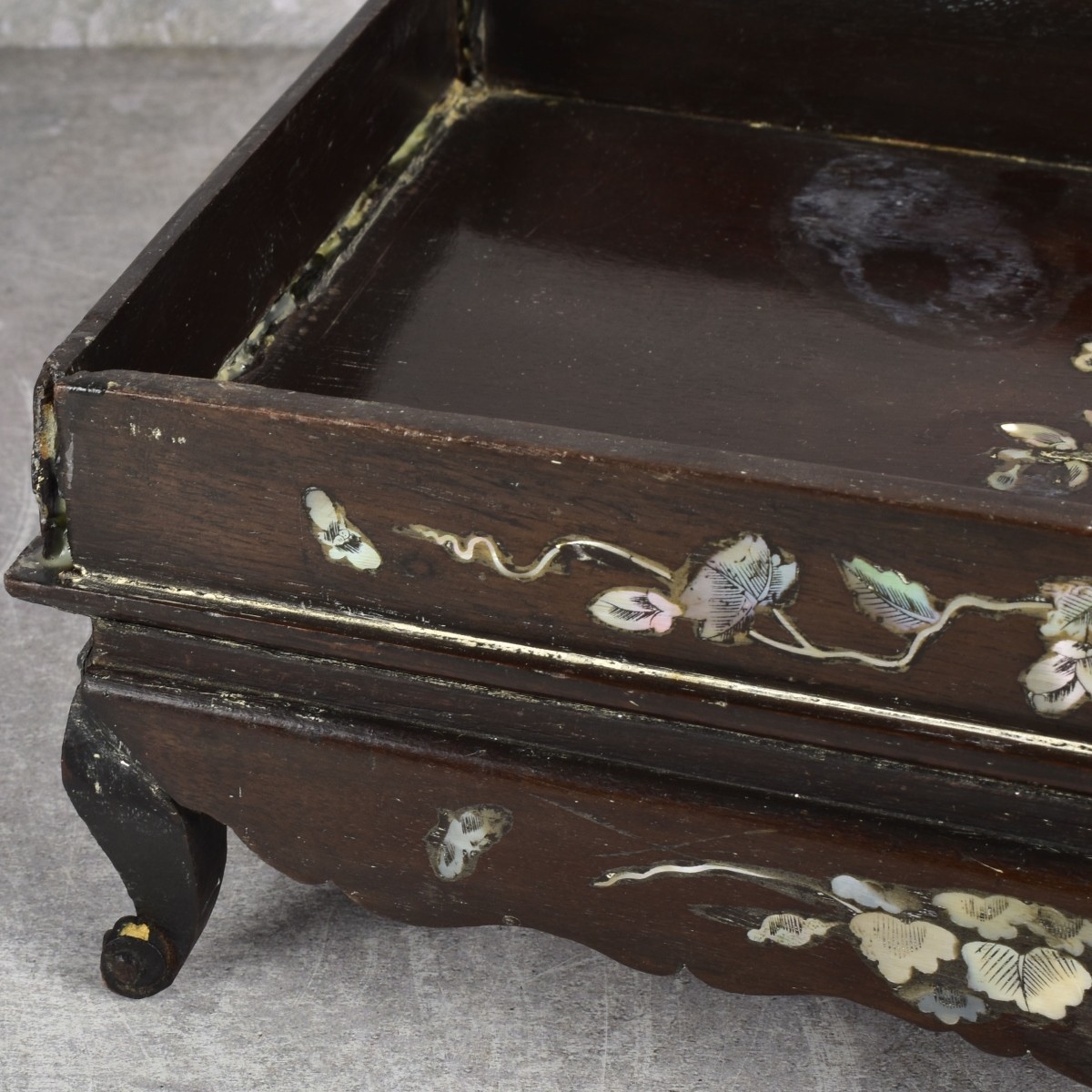 Antique Asian Carved Wood Stands