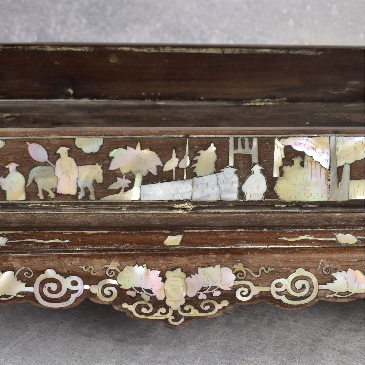 Antique Asian Carved Wood Stands