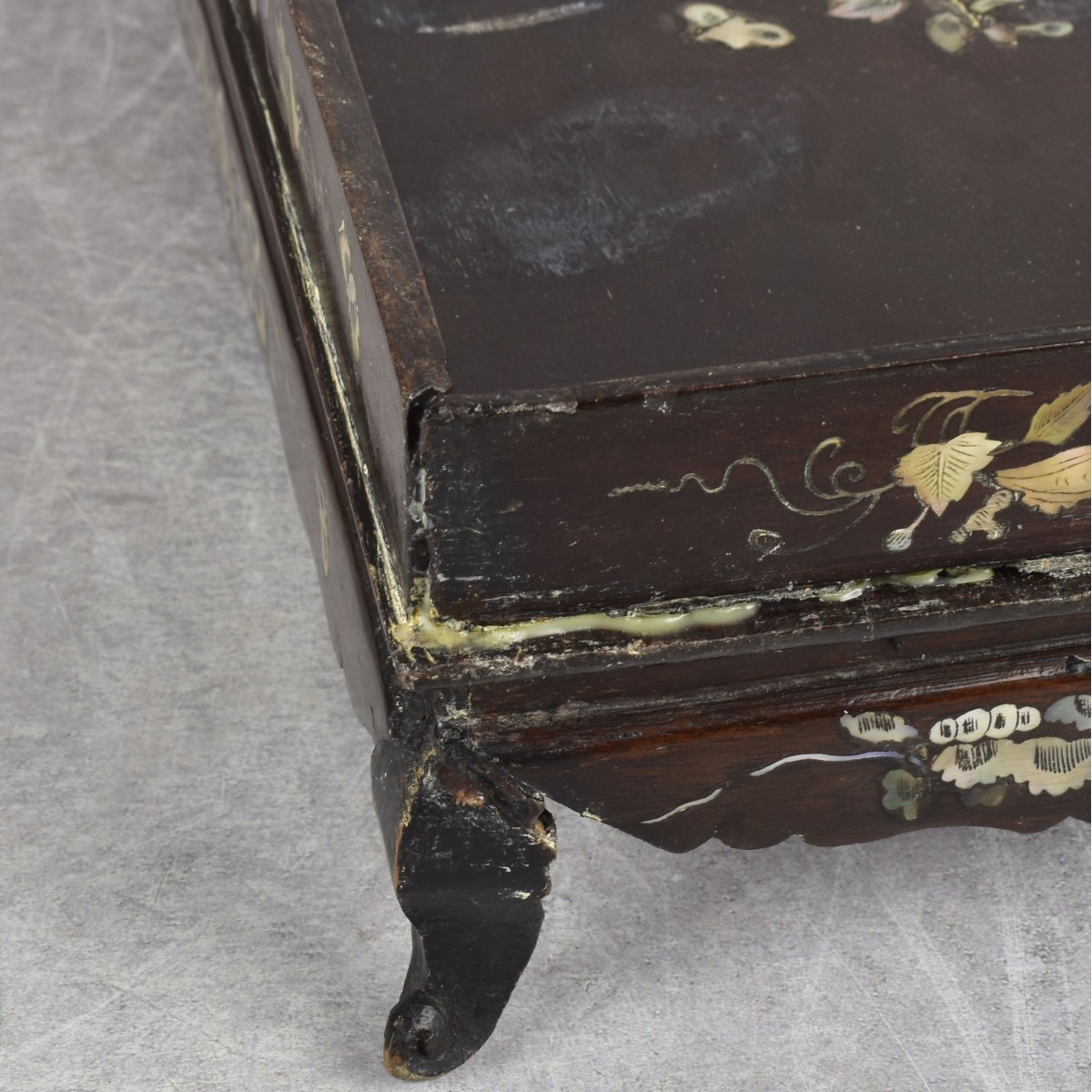 Antique Asian Carved Wood Stands