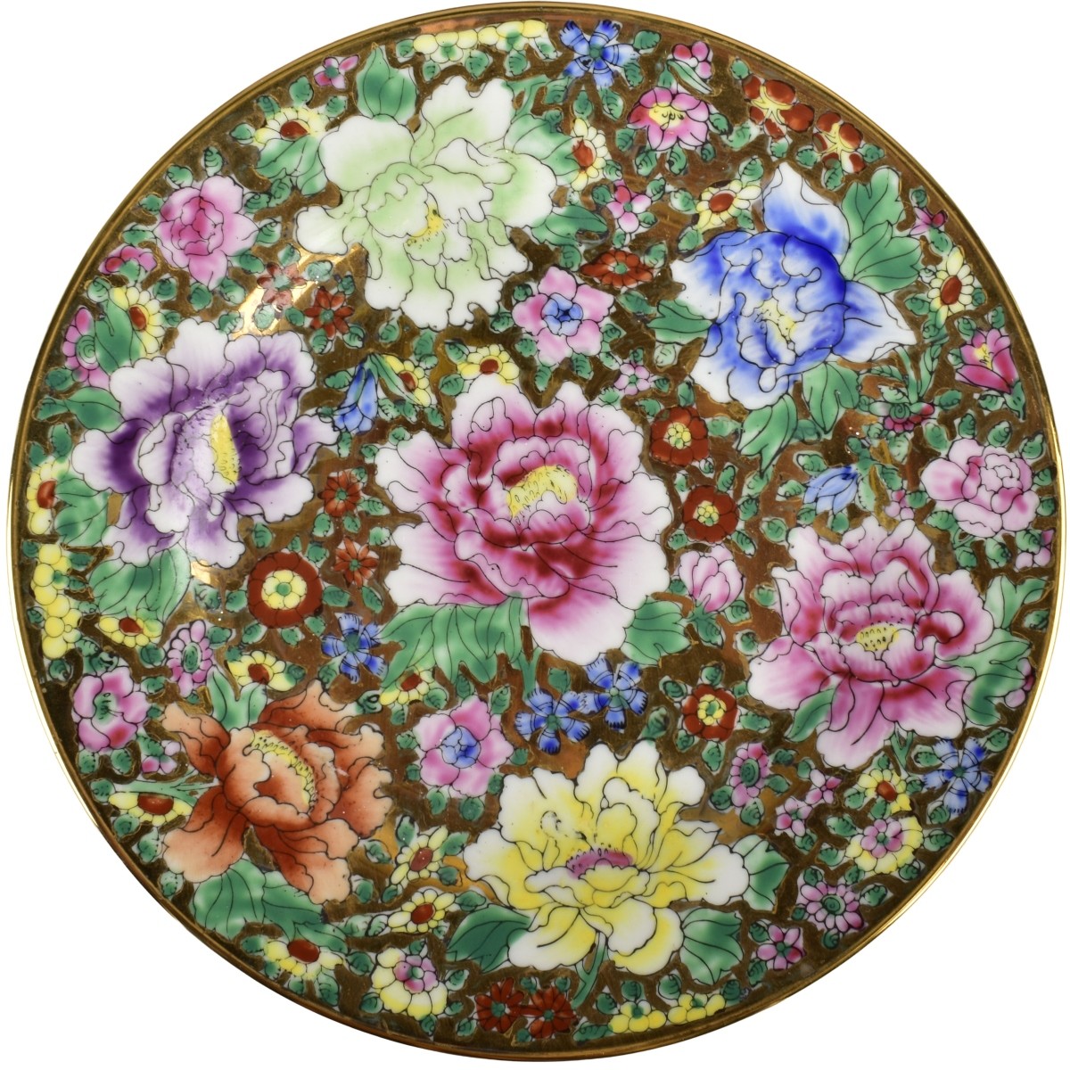 Vintage Chinese Floral Dinnerware