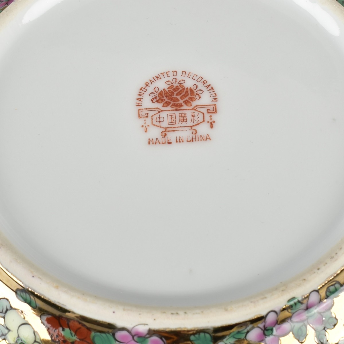 Vintage Chinese Floral Dinnerware