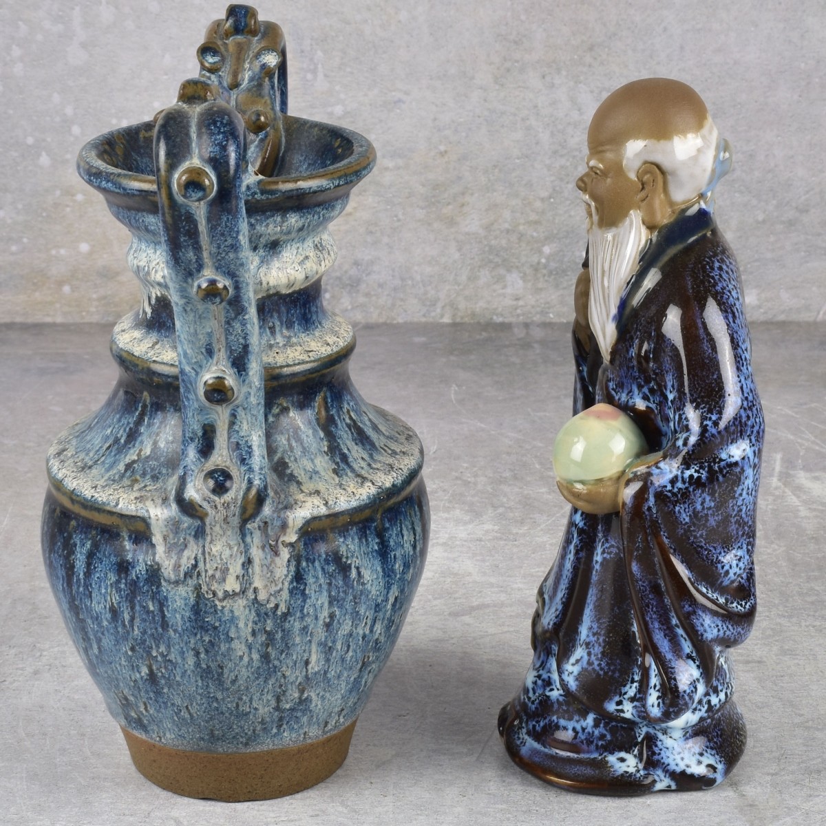 Pair of Antique Chinese Cloisonne Jars