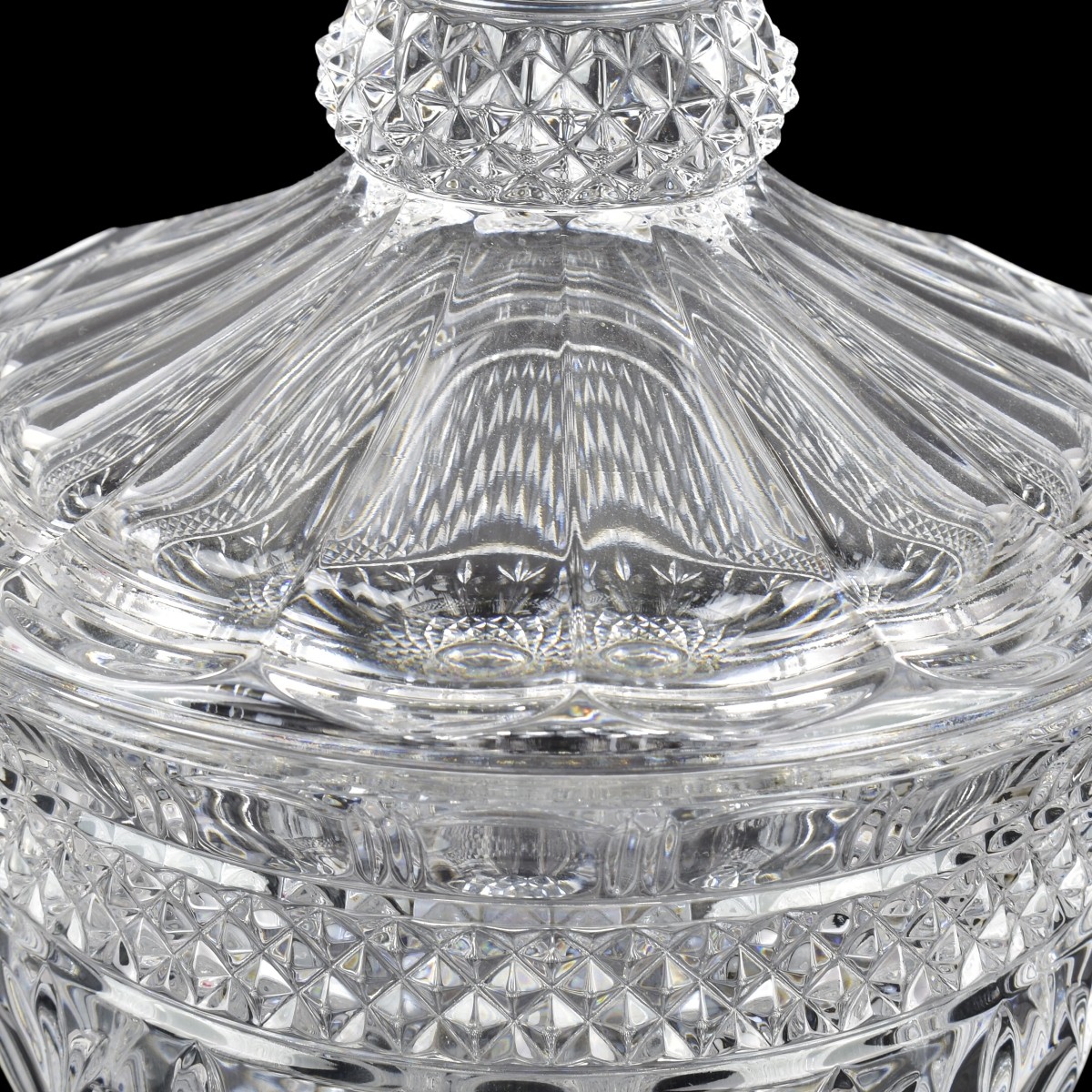 Vintage "Shannon" by Godinger Brandon Crystal Urn
