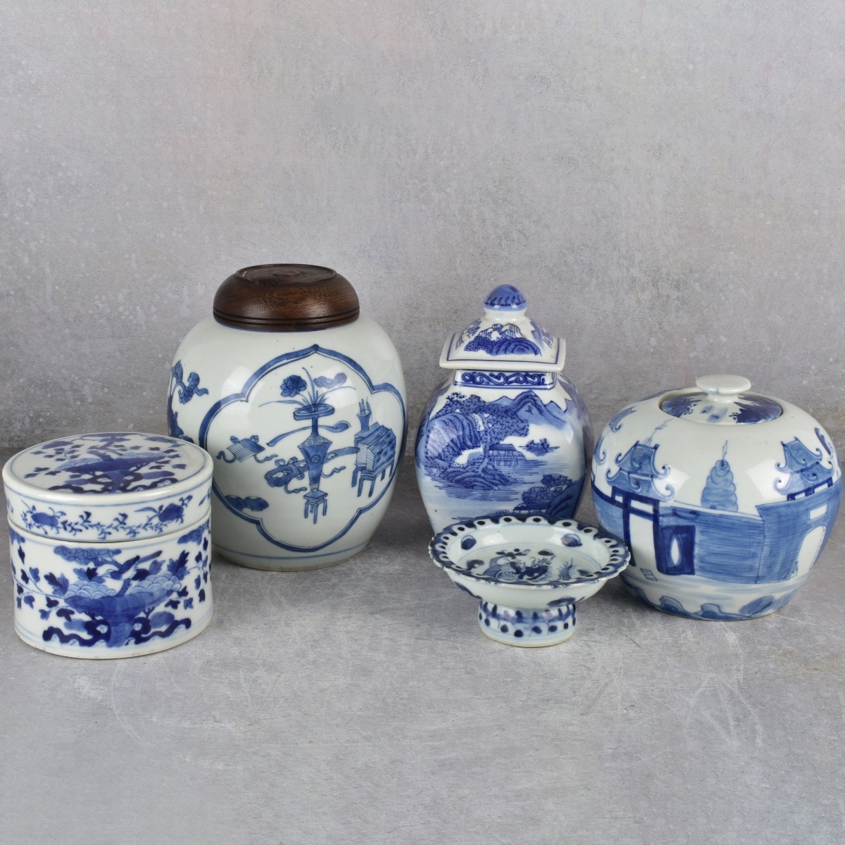 Collection of Chinese Blue and White Porcelain